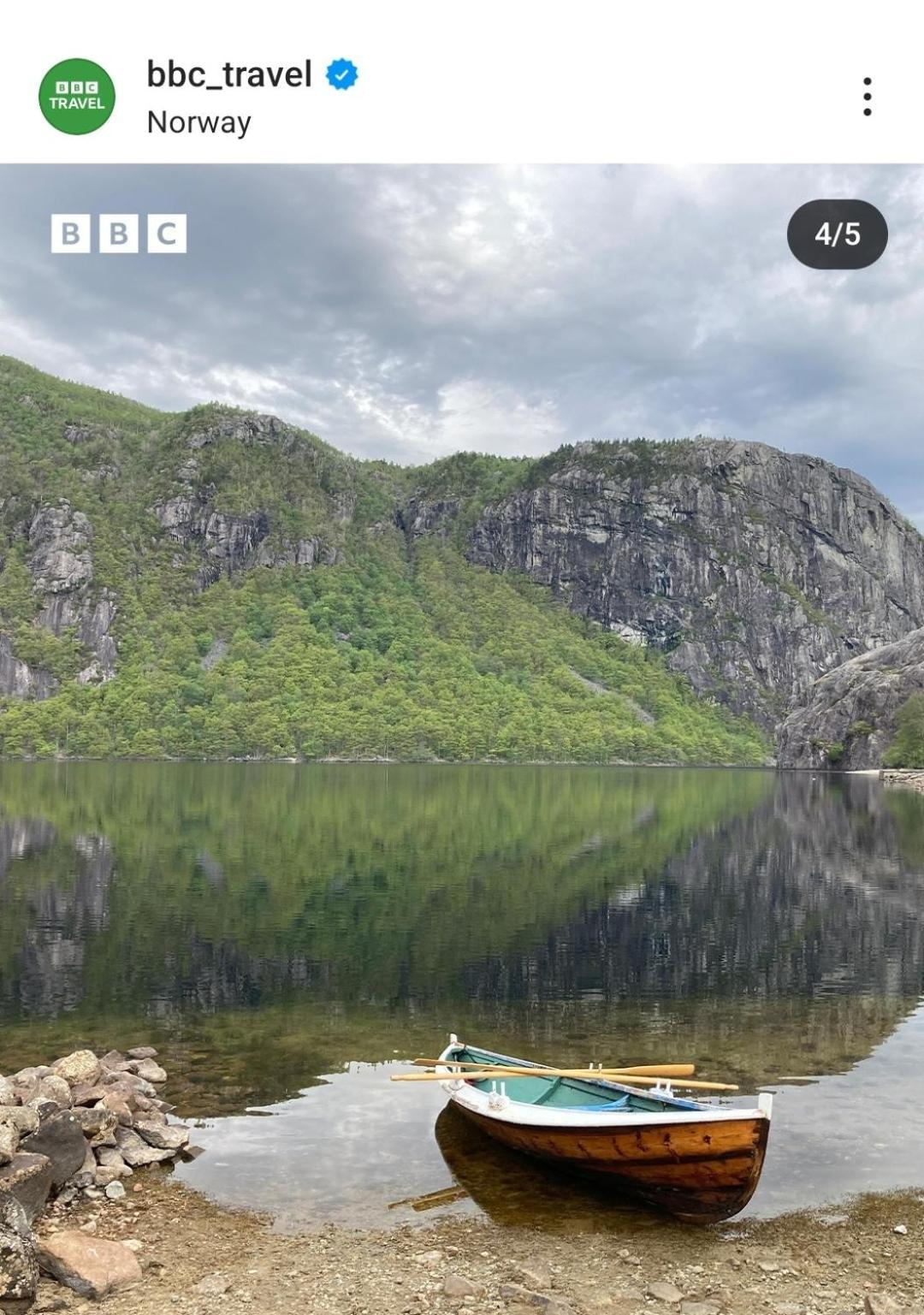 Ved Preikestolen